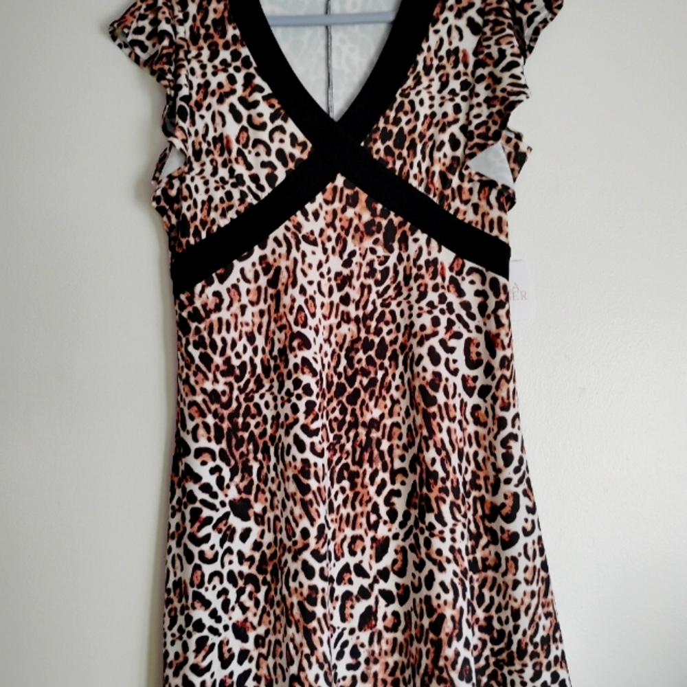 Leopard print dress